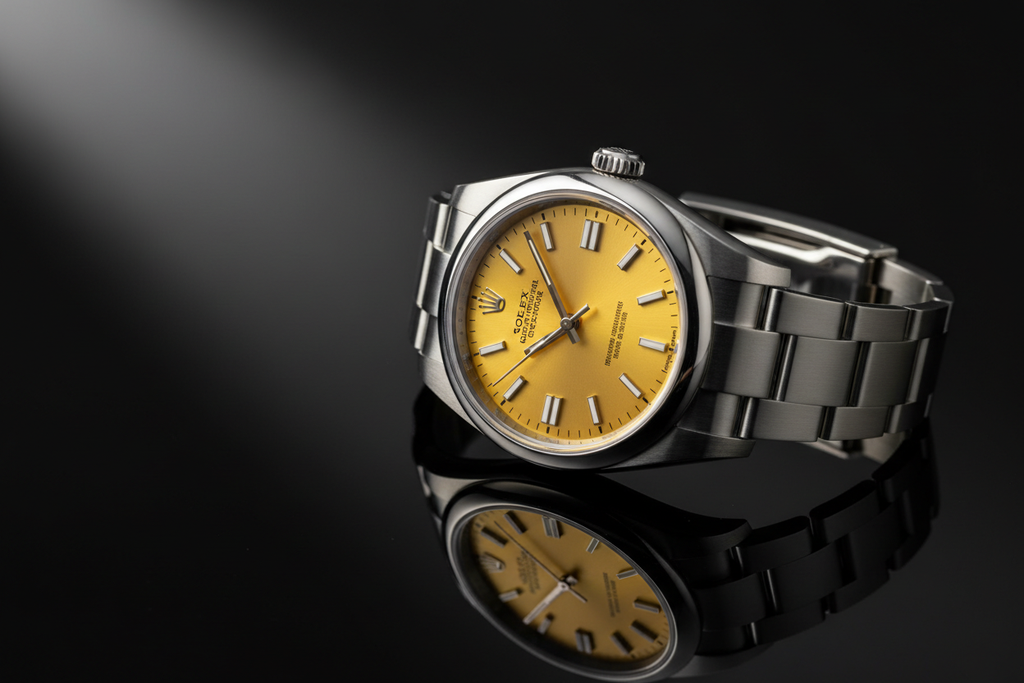 Oyster Perpetual Yellow Dramatic