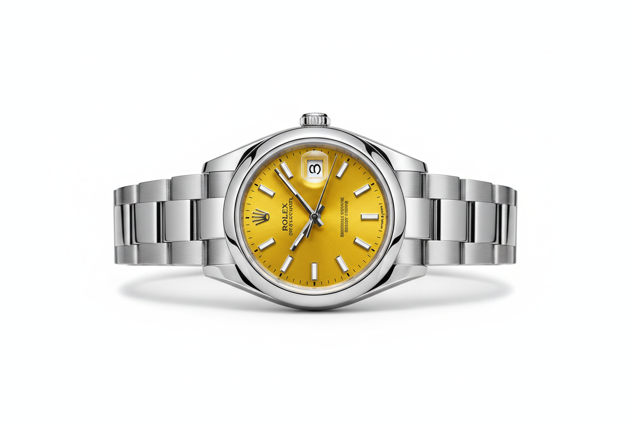Oyster Perpetual Yellow Front