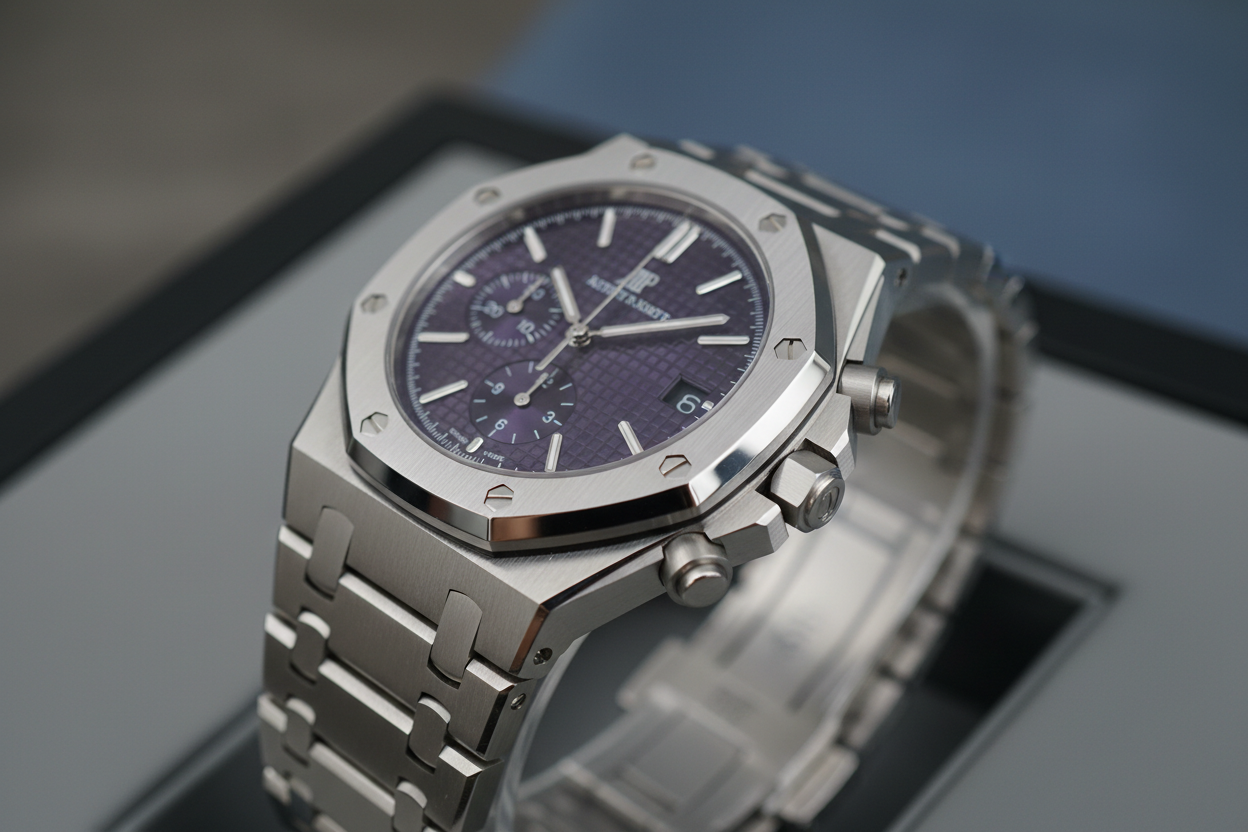 Royal Oak Purple Dial Side View